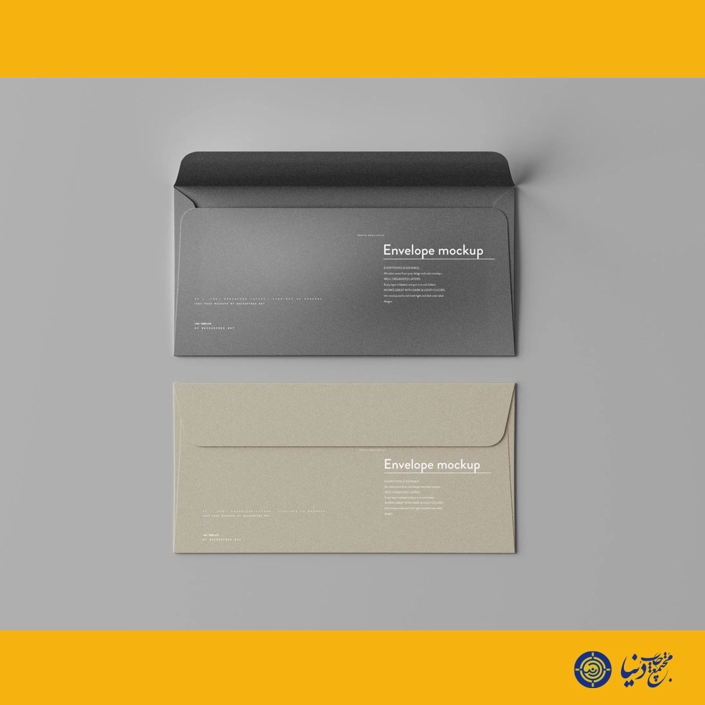 نمونه چاپ پاکت تحریر 120 گرم در شیراز
